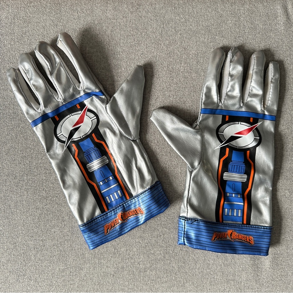 Disney Power Rangers Operation Overdrive  Logo Gloves, One Size